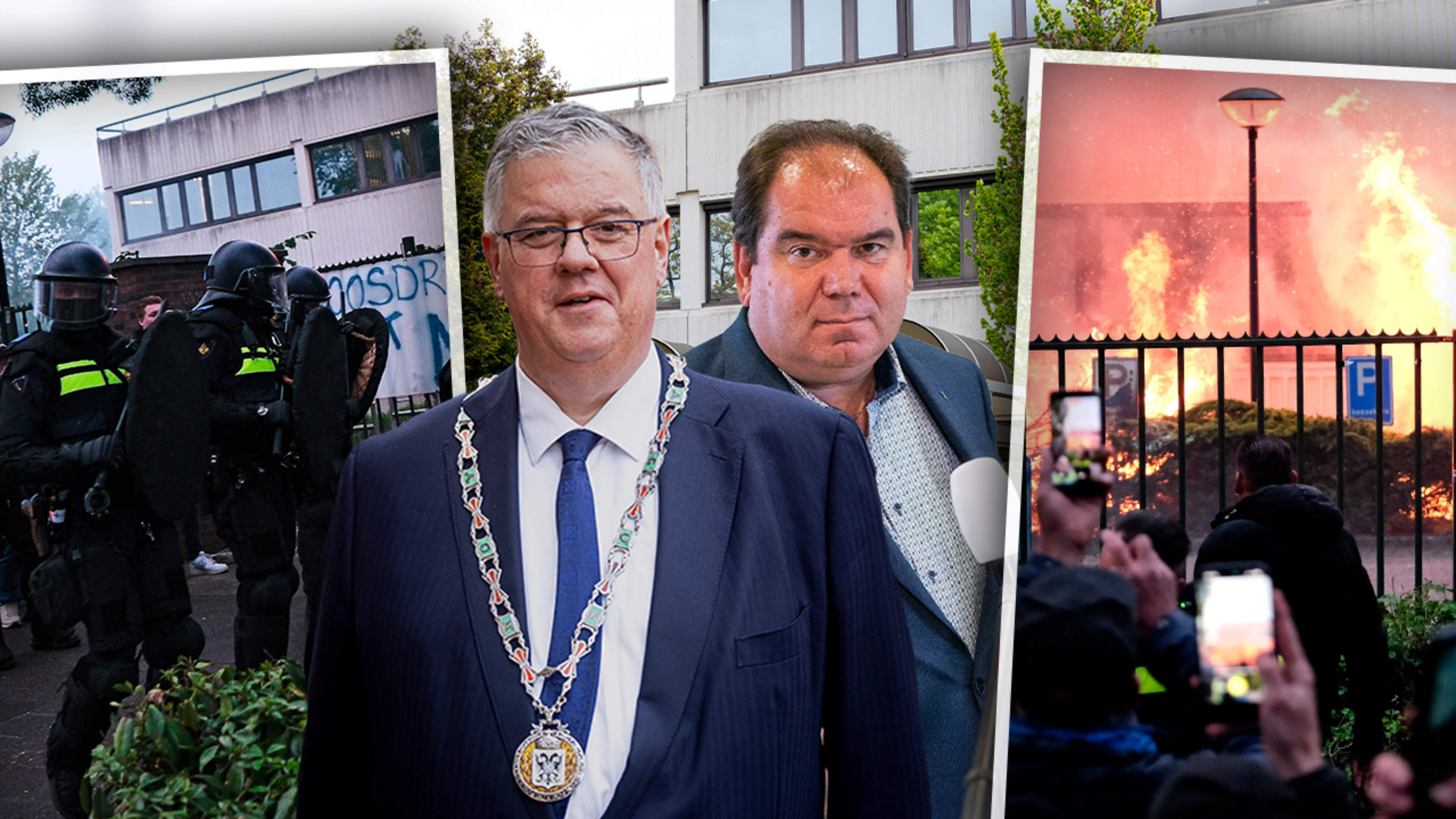 Burgemeesters in de vuurlinie van escalerende asielprotesten: ’Het is meer dan relschoppen alleen’
